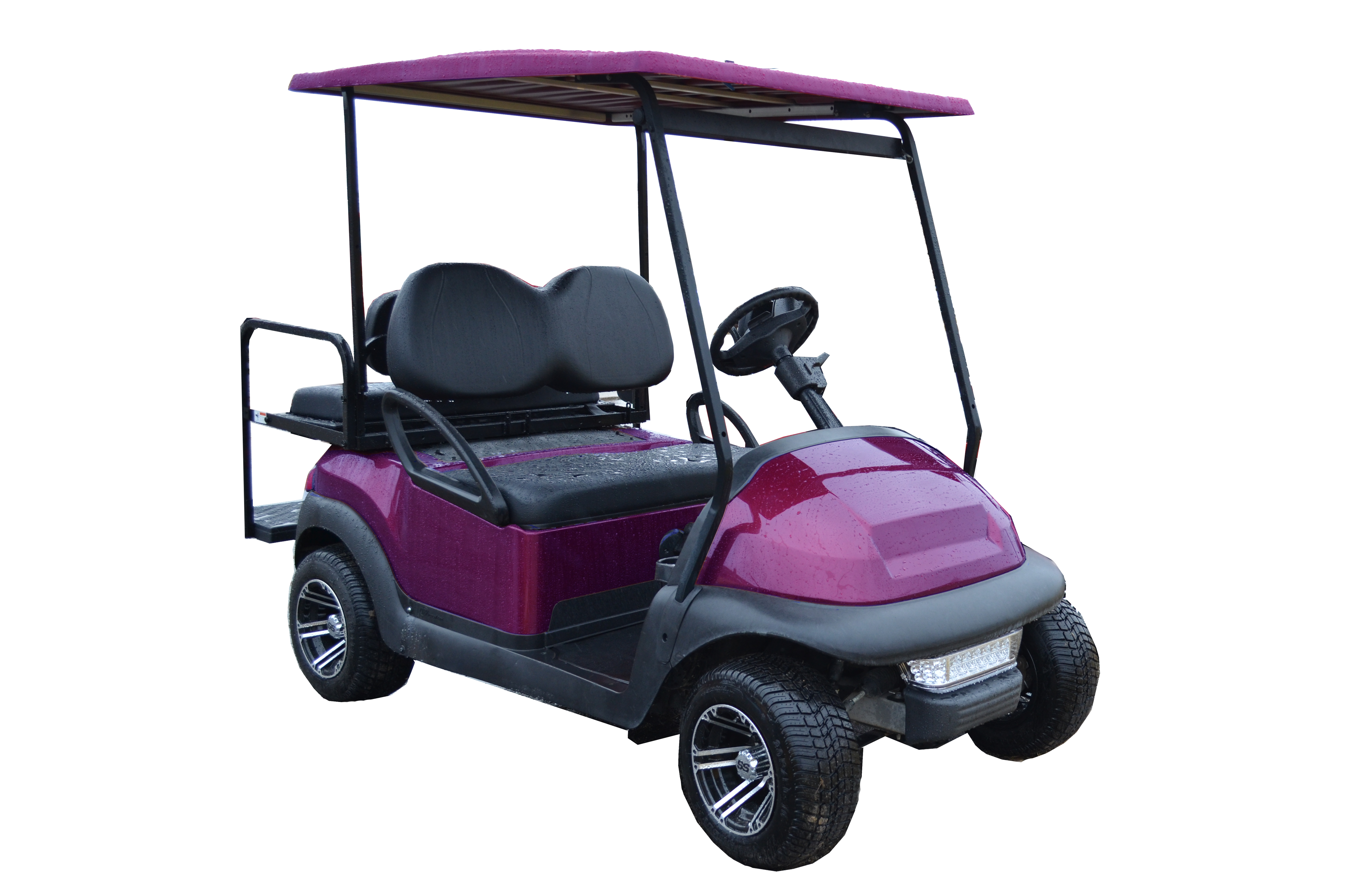 Purple Transparent Cart