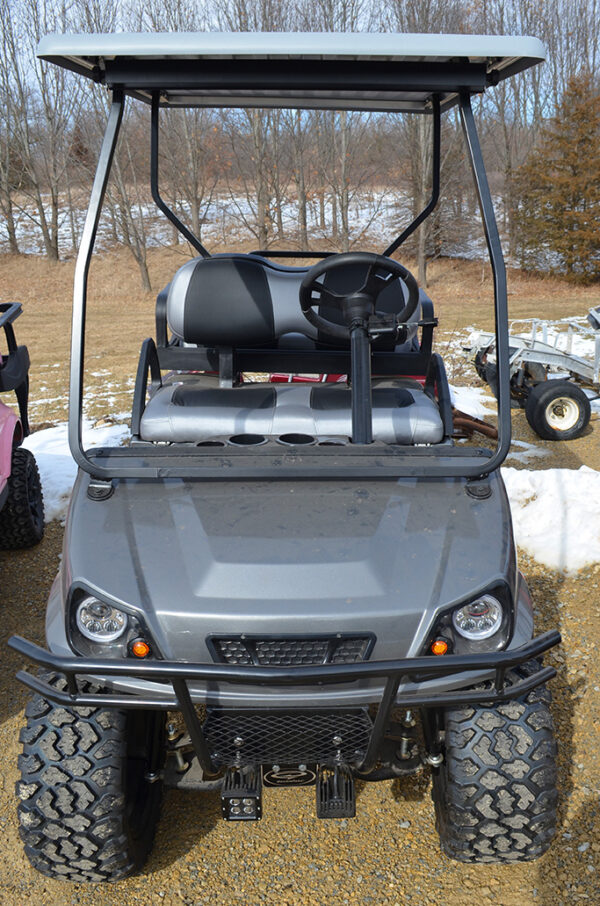 Custom Built Pewter Gas Golf Cart - Image 5
