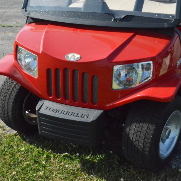 Tomberlin E-Merge Red Golf Cart- 6 Passenger limo cart - Image 4