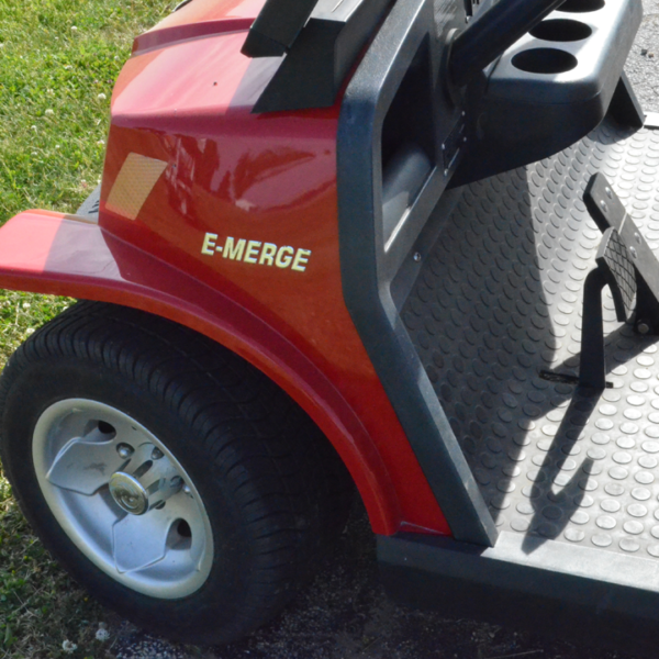 Tomberlin E-Merge Red Golf Cart- 6 Passenger limo cart - Image 5