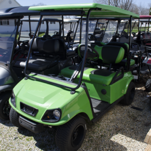 Spring Green Custom Golf Cart
