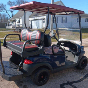 Navy Blue Club Car with Speedster Interior